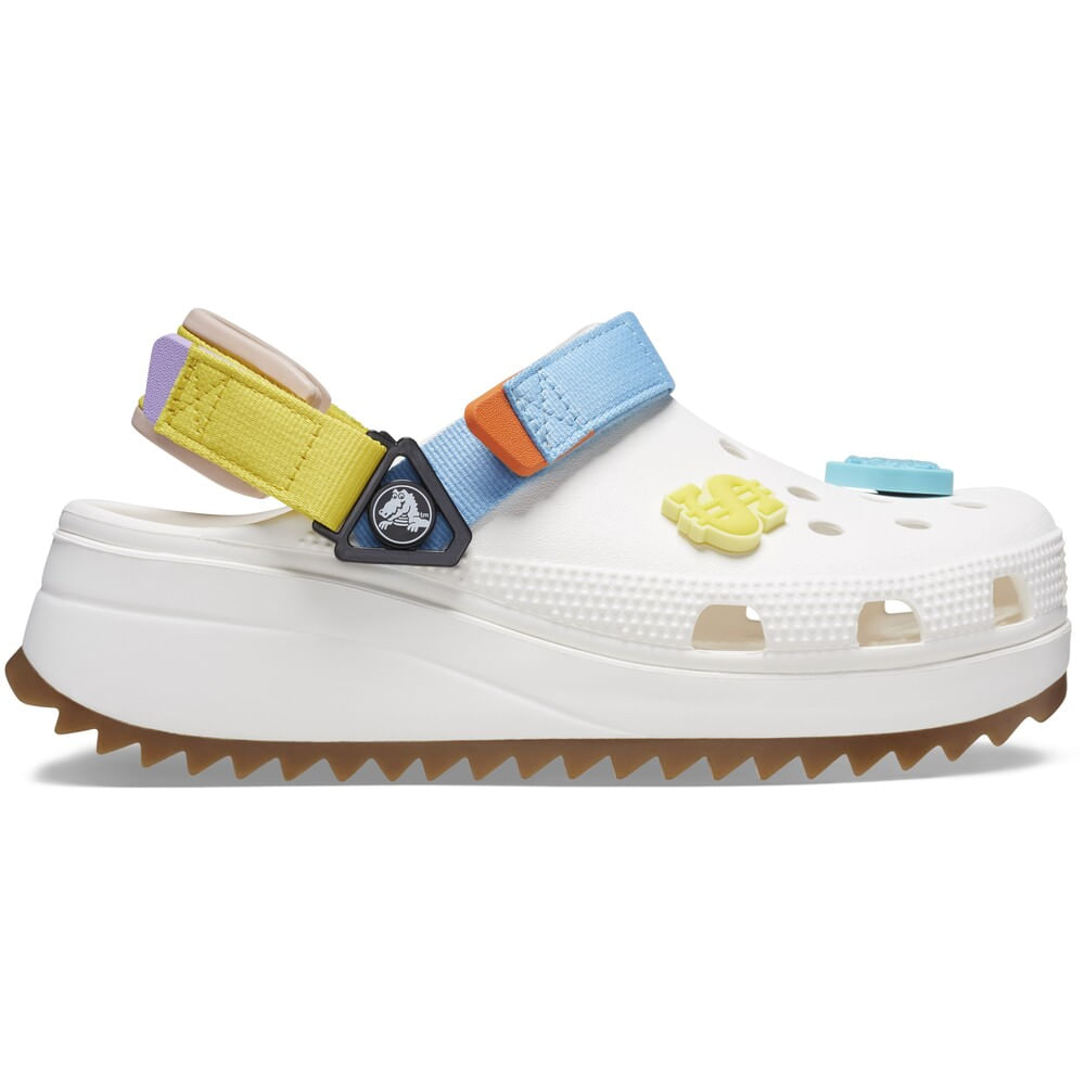 Sandália Crocs Classic Hiker Sport Mode Clog WHITE/MULTI 34