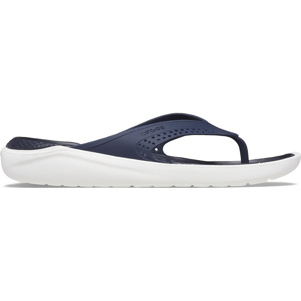 Chinelo Crocs Literide Flip NAVY 37