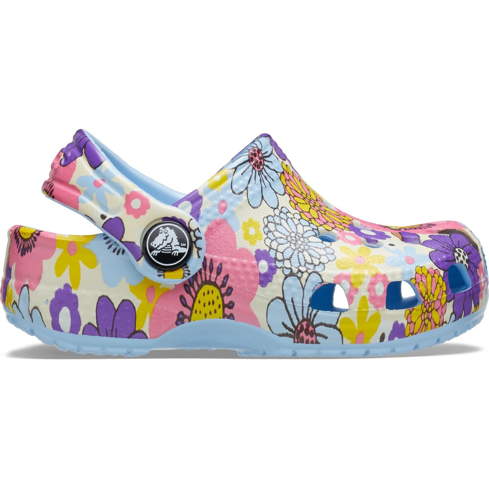 Sandália Crocs Littles Graphic Clog Kids BLUE CALCITE/MULTI