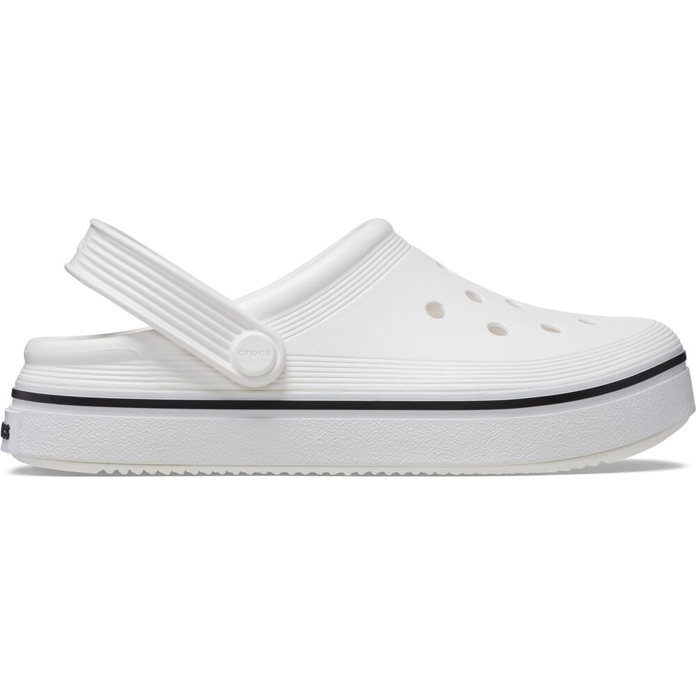 Sandália Crocs Off Court Clog Juvenil WHITE 29