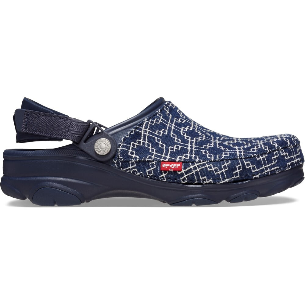 Sandália Crocs x Levis All Terrain Clog NAVY 34