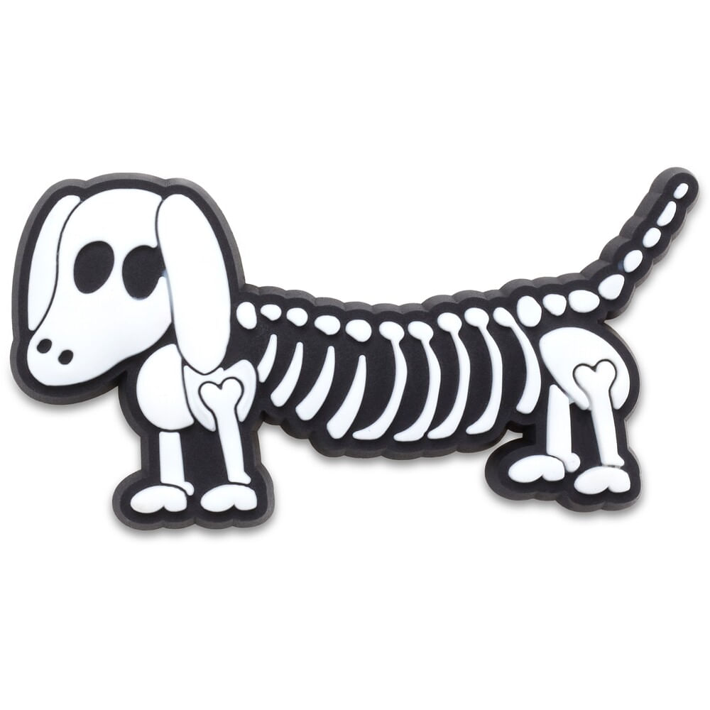 Jibbitz™ Halloween Cachorro Esqueleto UNICO