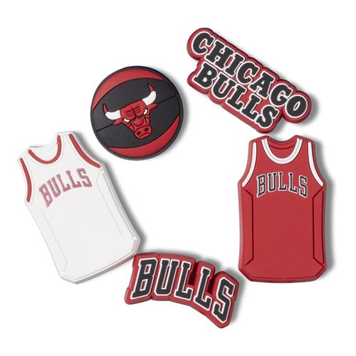 Jibbitz™ NBA Chicago Bulls Pack com 5 Peças