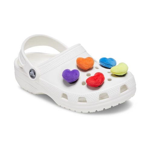 Jibbitz™ Coração de Pelúcia Pack com 5 Peças