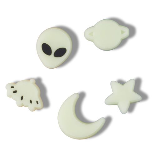 Jibbitz™ Teto Estrelado Brilha no Escuro Pack com 5 Peças