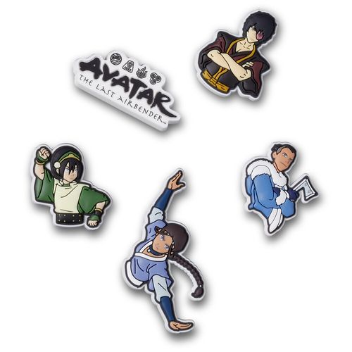 Jibbitz™ Avatar - O último Mestre do Ar Pack com 5 peças