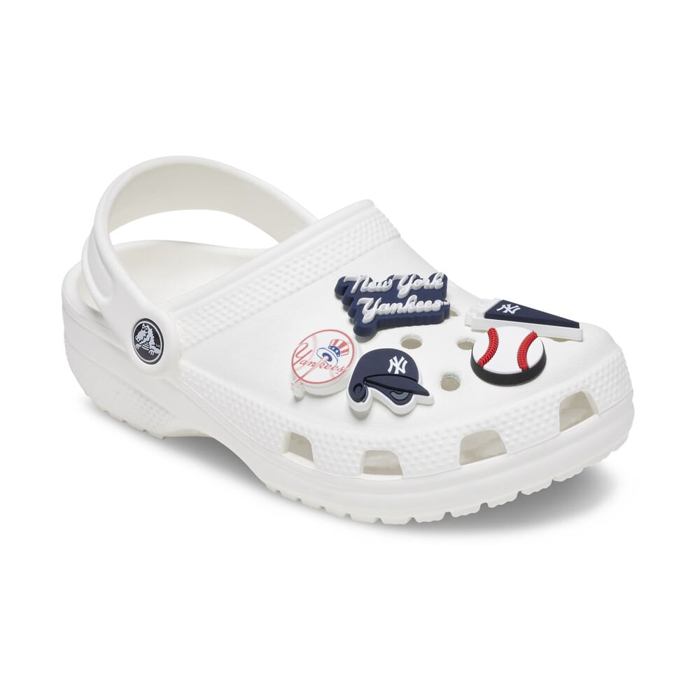 Jibbitz™ MLB New York Yankees Pack com 5 peças UNICO