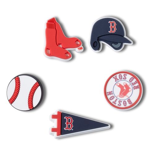 Jibbitz™ MLB Boston Red Sox Pack com 5 peças