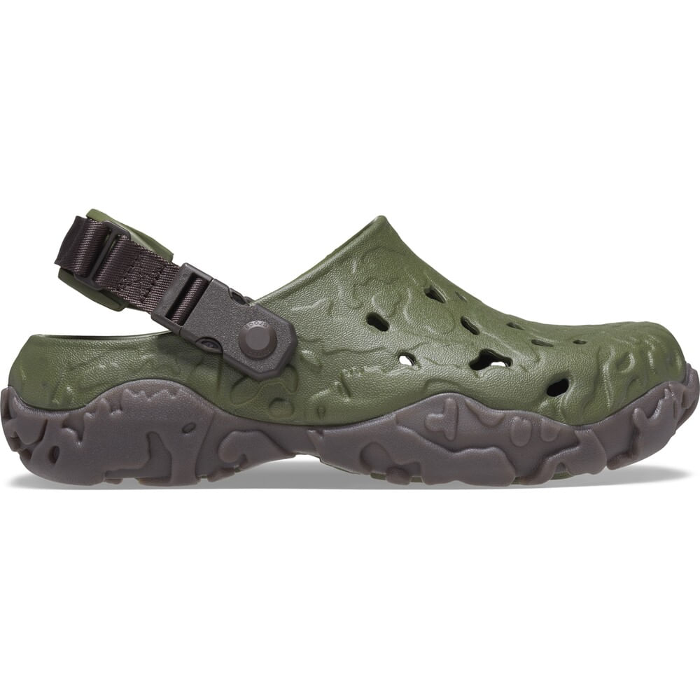 Sandália Crocs All-Terrain Atlas Clog ARMY GREEN/ESPRESSO 40