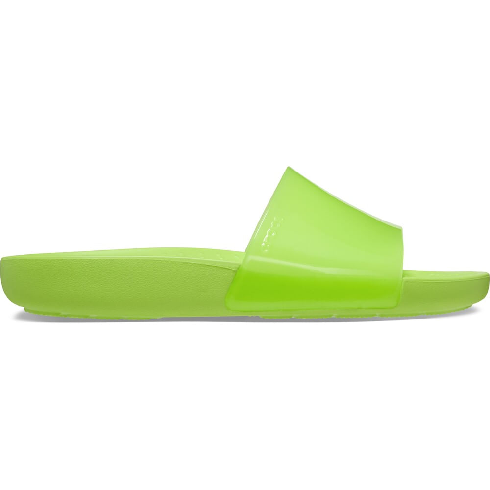 Sandália Crocs Splash Shine Slide LIMEADE 35