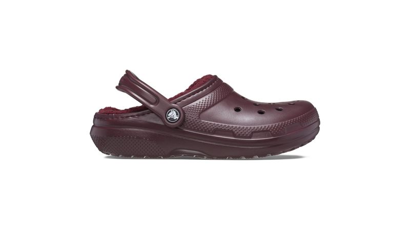 Dark on sale red crocs