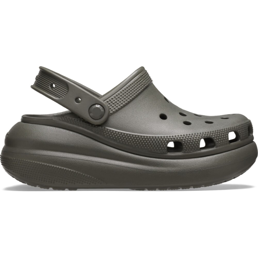 Sandália Crocs Classic Crush Clog DUSTY OLIVE 34