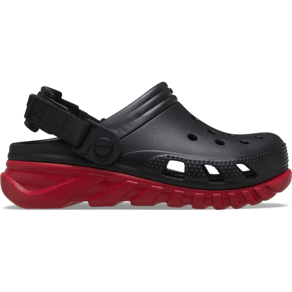 Sandália Crocs Duet Max II Clog BLACK/VARSITY RED 37