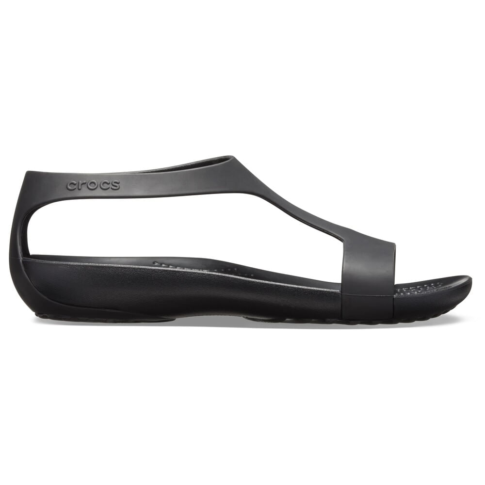 Sandália Crocs Serena Sandal BLACK/BLACK 33