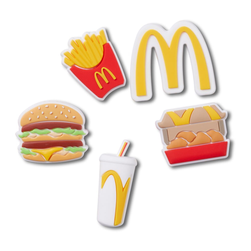 Jibbitz™ Crocs x Mc Donalds Pack com 5 peças UNICO