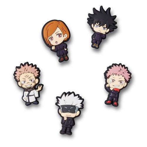 Jibbitz™ Jujutsu Kaisen Pack com 5 Peças
