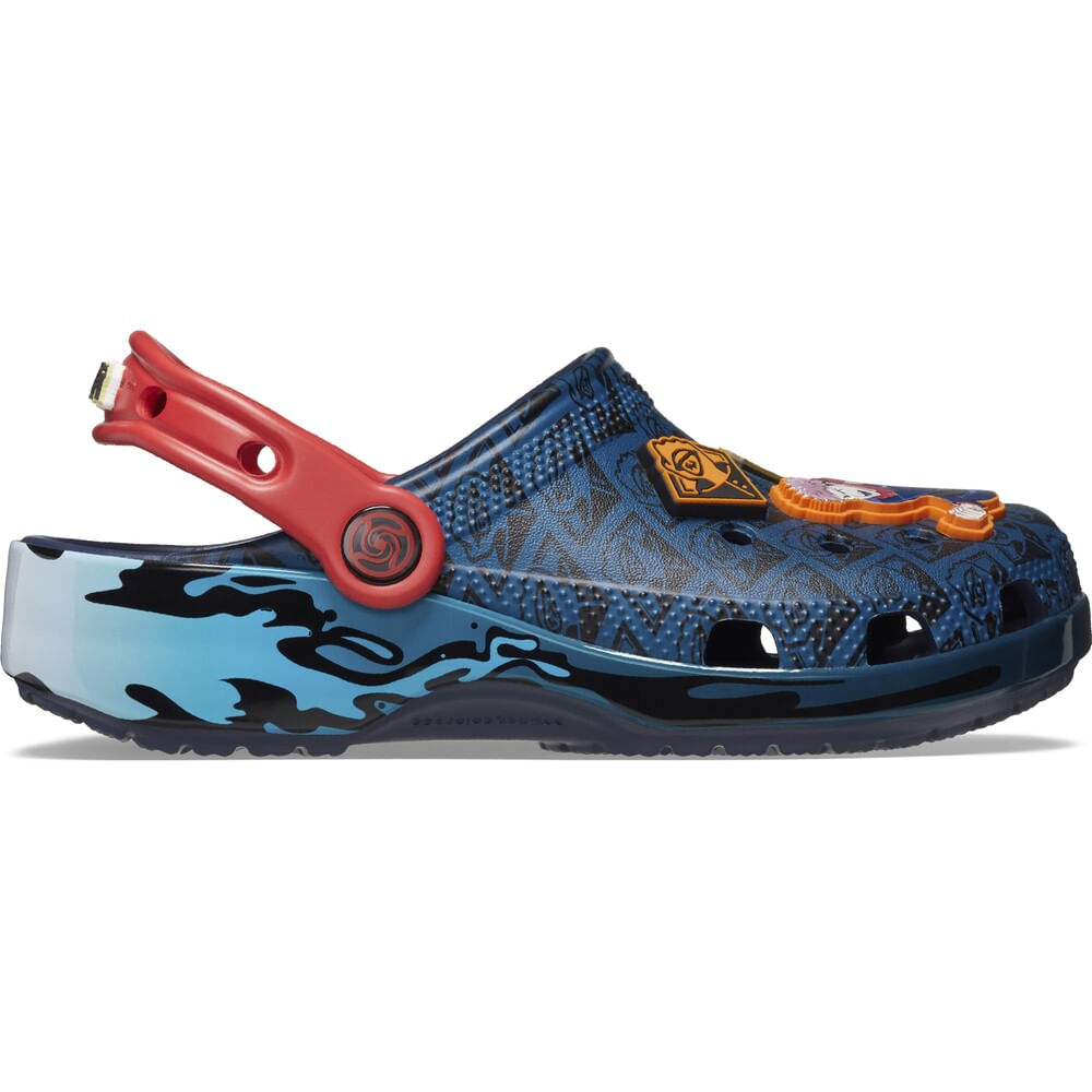 Sandália Crocs Jujutsu Kaisen Classic Clog Juvenil NAVY 22