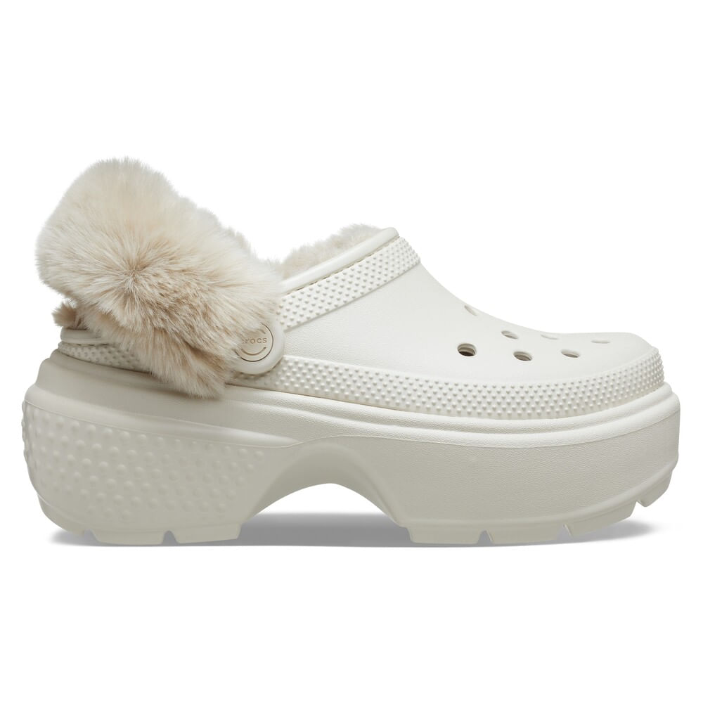Sandália Crocs Stomp Lined Clog STUCCO 34