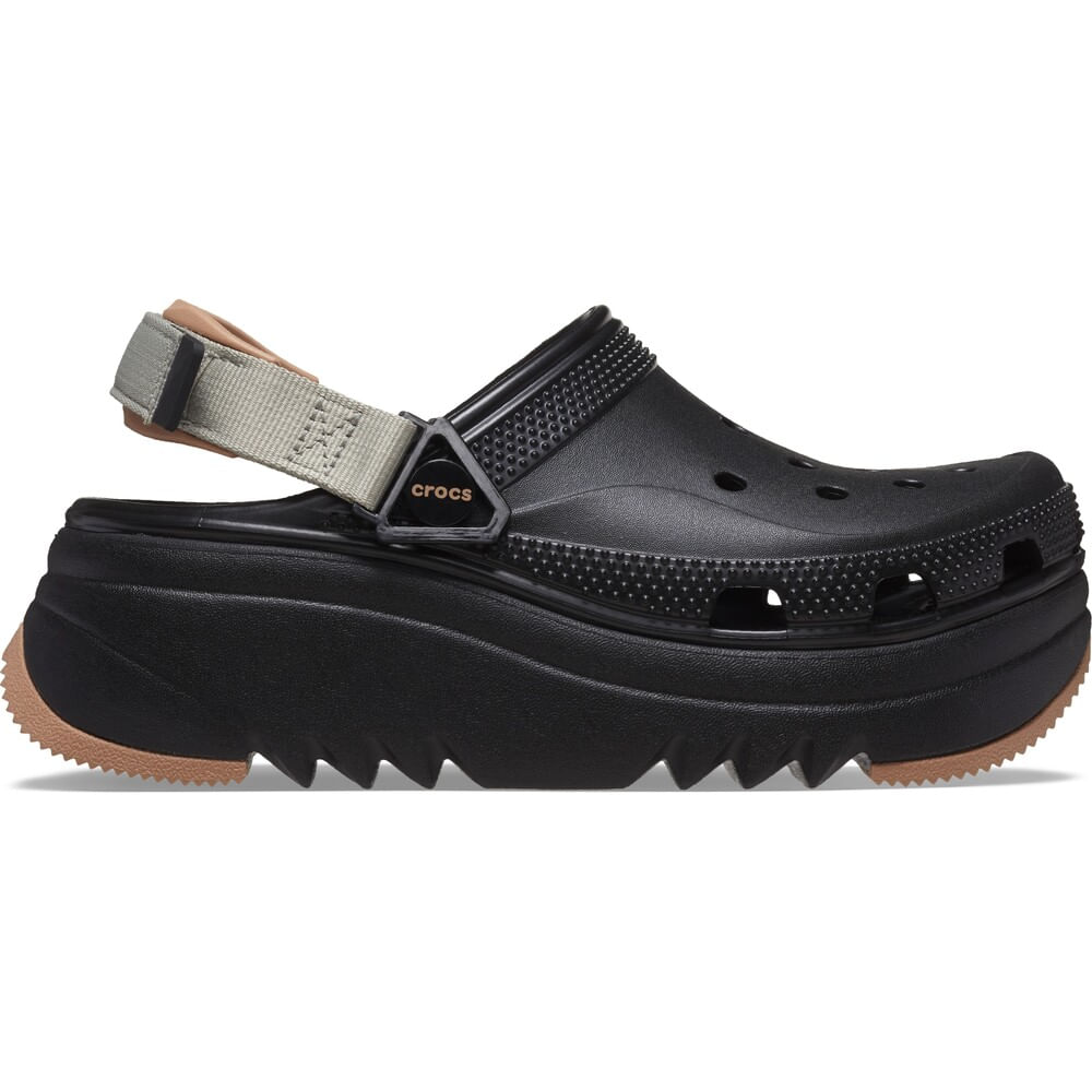 Sandália Crocs Classic Hiker X-Scape Clog BLACK/CORK 34