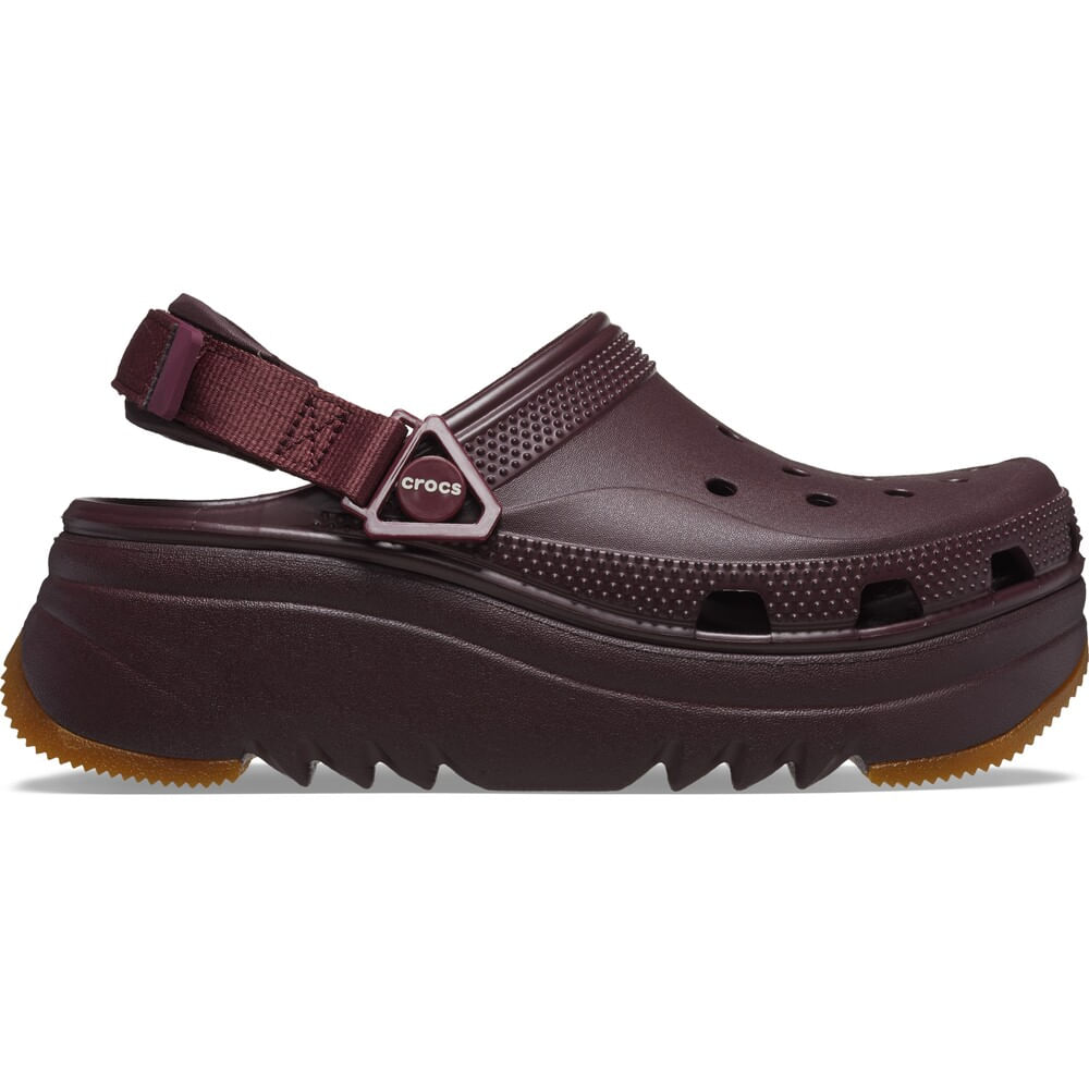 Sandália Crocs Classic Hiker X-Scape Clog DARK CHERRY 44