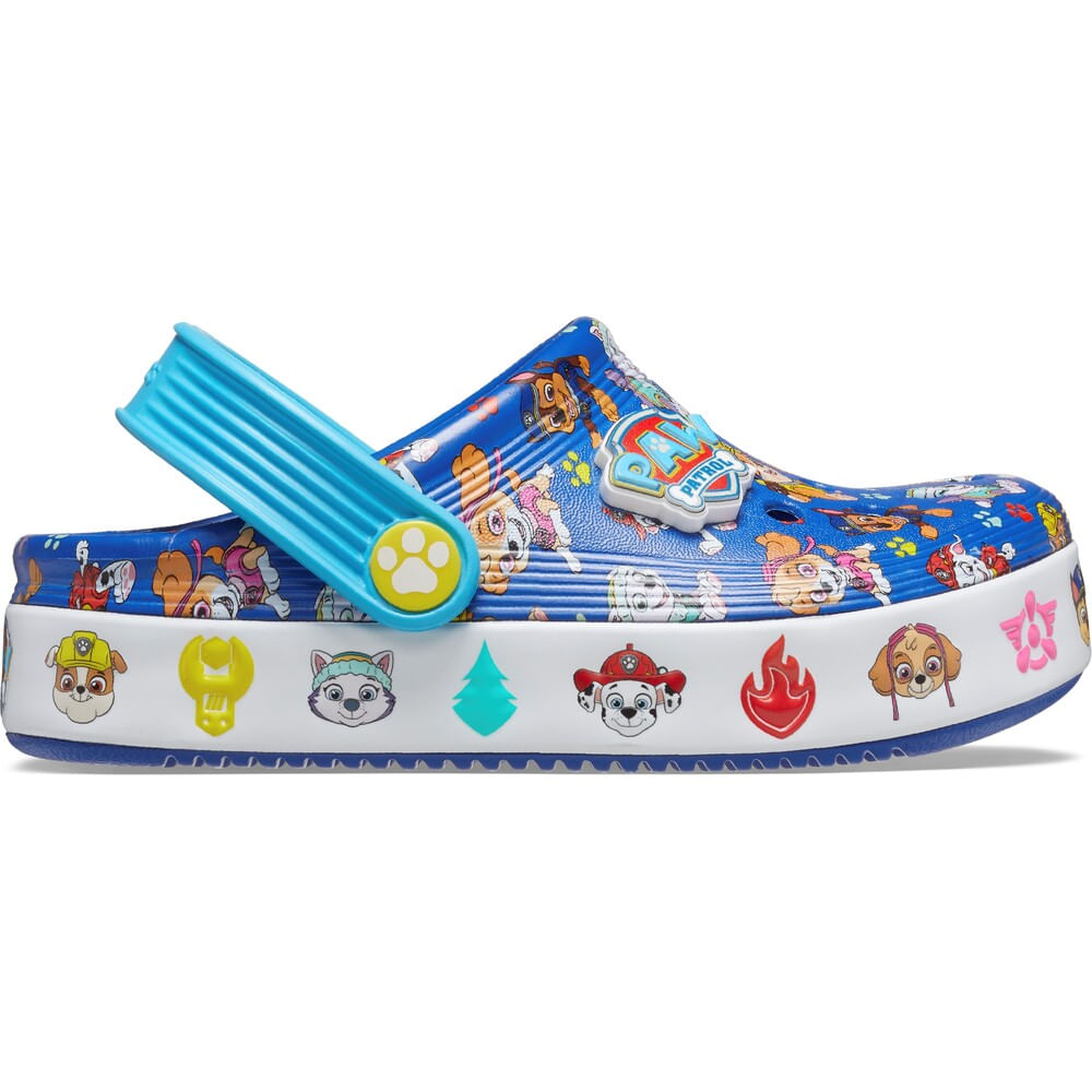 Sandália Crocs Off Court Paw Patrol Clog Infantil BLUE 22