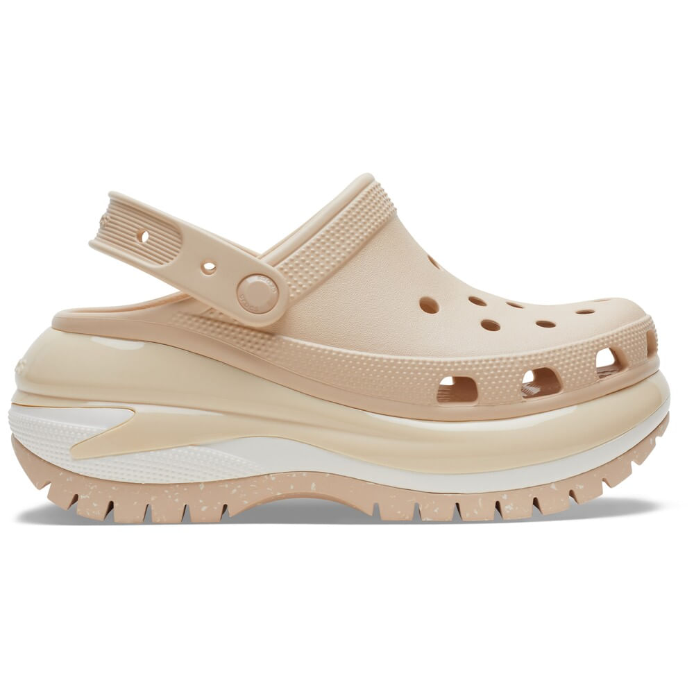 Sandália Crocs Classic Mega Crush Clog SHITAKE 40