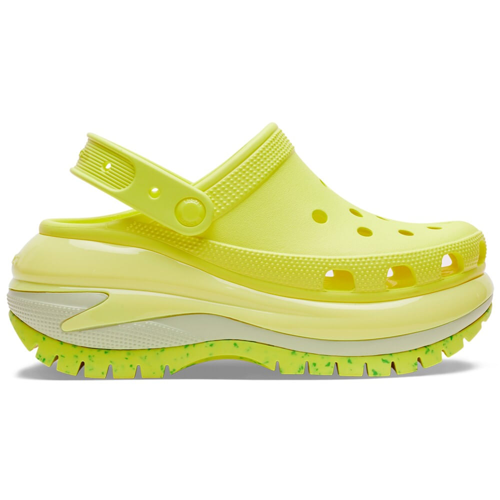 Sandália Crocs Classic Mega Crush Clog ACIDITY 38