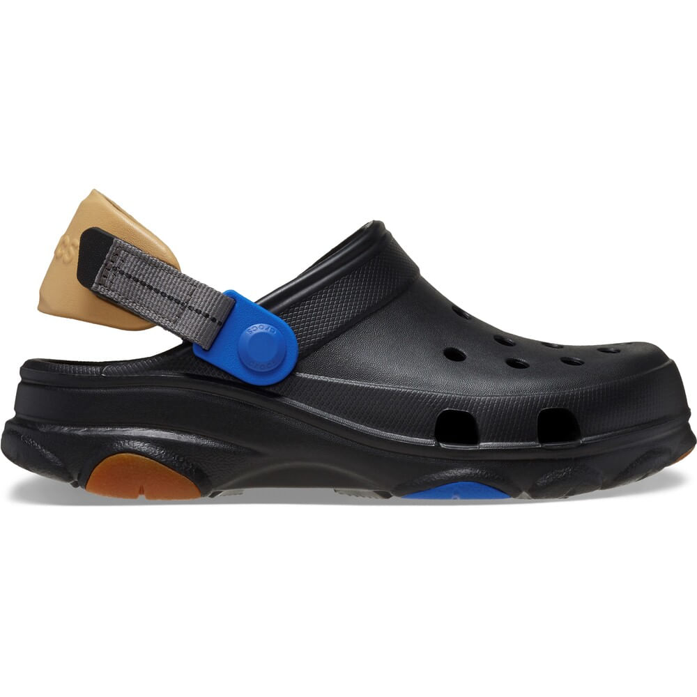 Sandália Crocs Classic All-Terrain Clog Juvenil BLACK/GUM 22