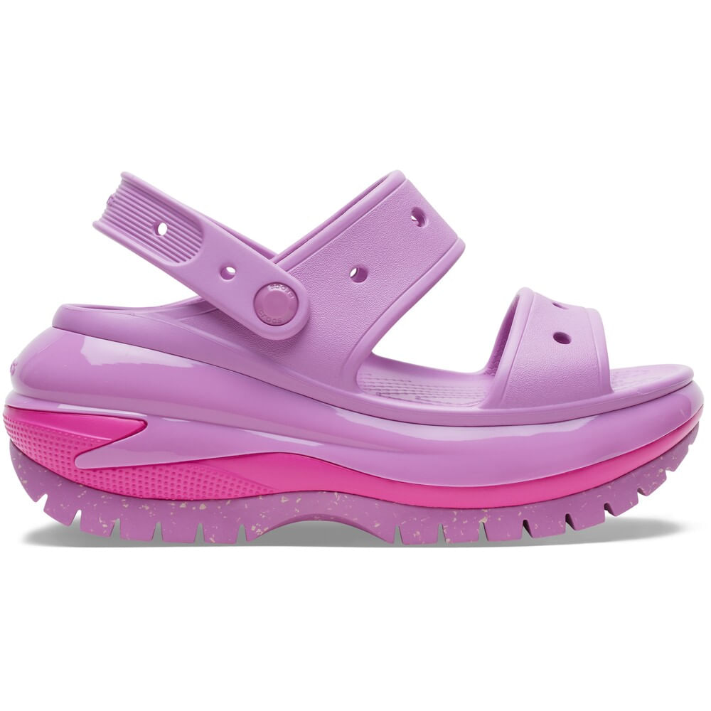 Sandália Crocs Classic Mega Crush Sandal BUBBLE 40