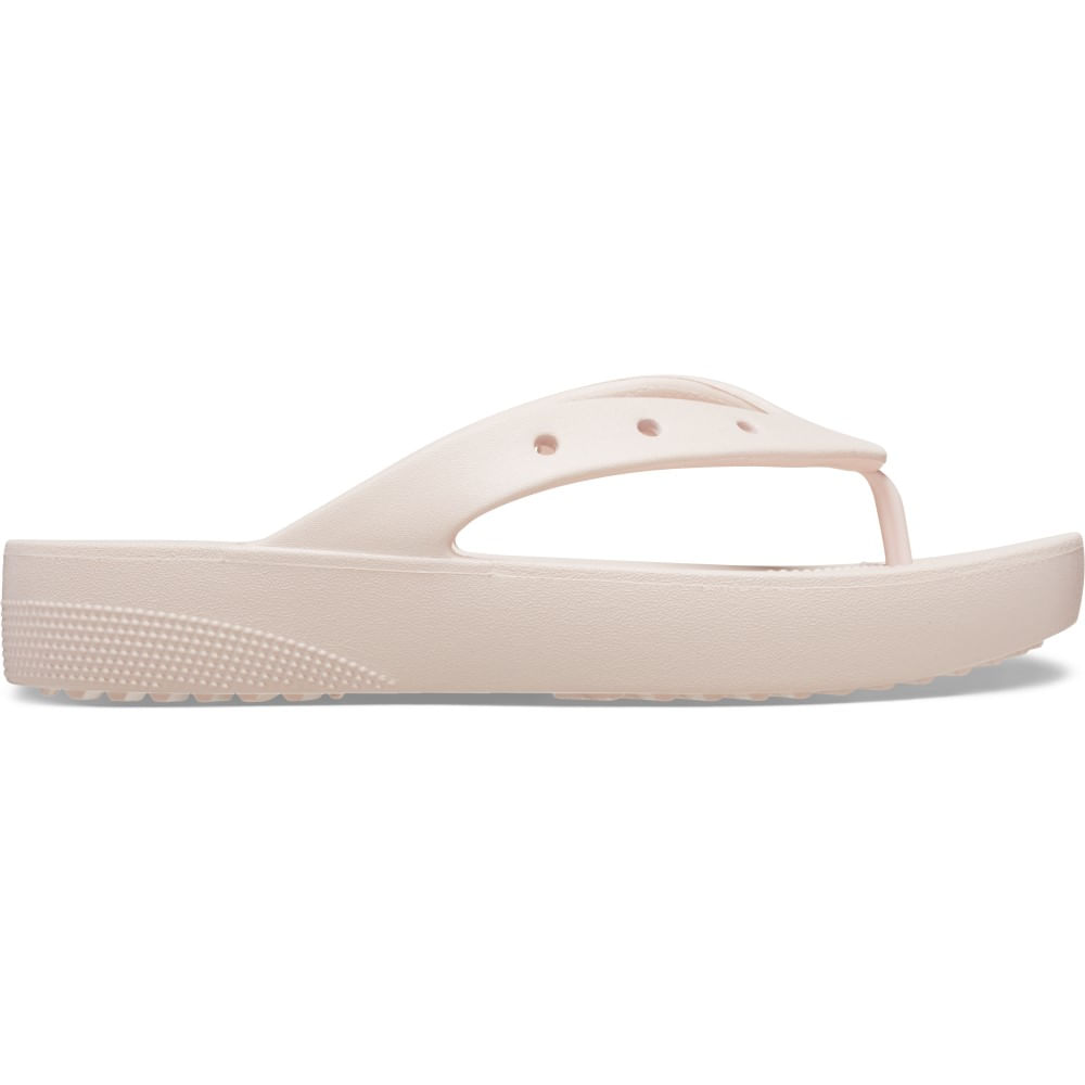 Chinelo Crocs Classic Platform Flip QUARTZ 33