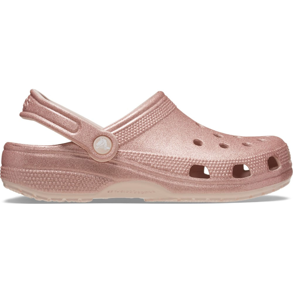 Sandália Crocs Classic Glitter Clog QUARTZ GLITTER 34