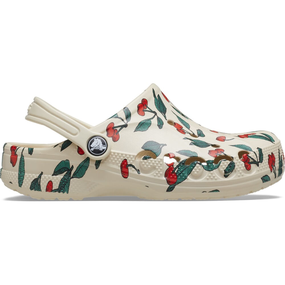 Sandália Crocs Baya Printed Clog Juvenil CHERRY 22