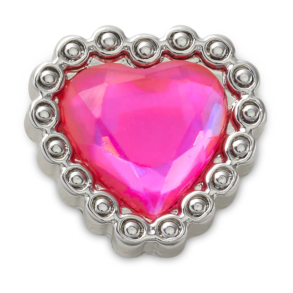 Jibbitz™ Coração Rosa Gema UNICO