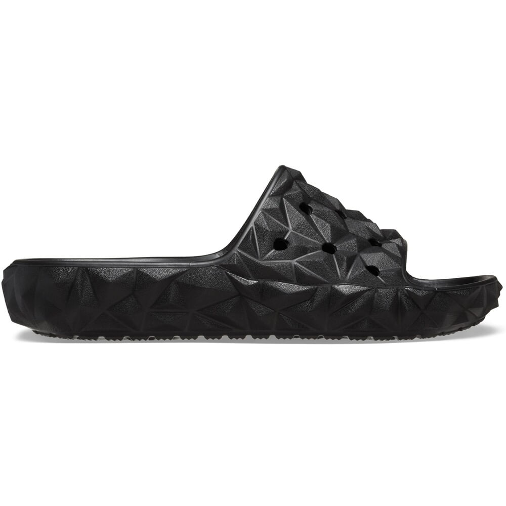 Chinelo Crocs Classic Geometric Slide V2 BLACK 34