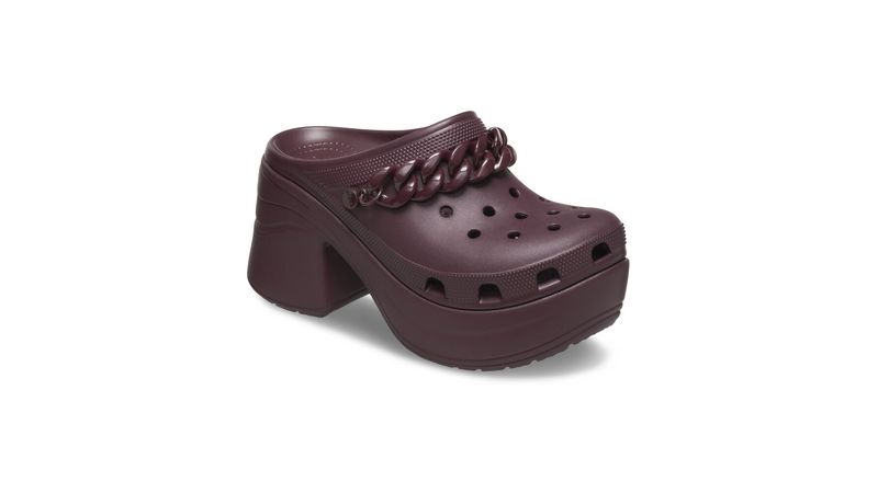 Dark brown shop crocs