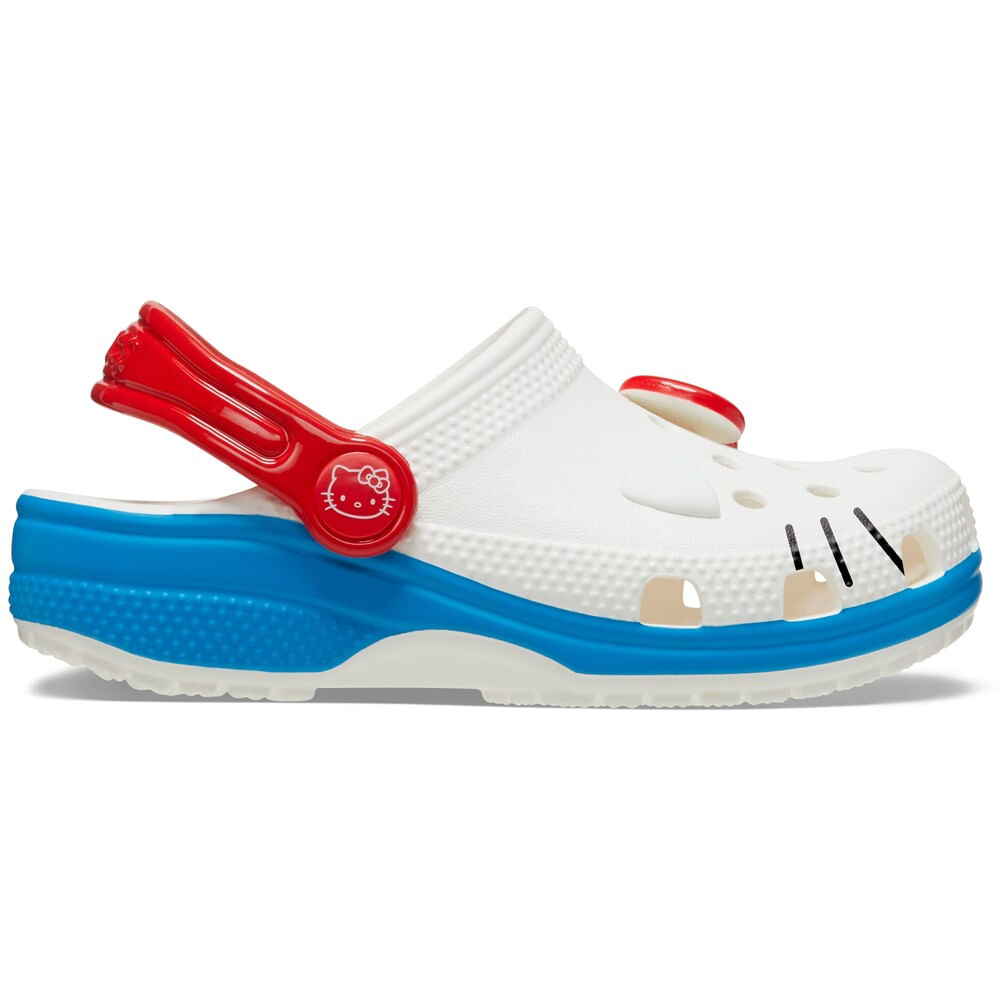 Sandália Crocs Hello Kitty IAM Classic Clog WHITE 34