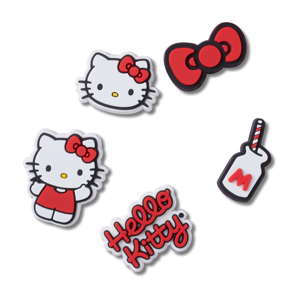 Jibbitz™ Hello Kitty Pack com 5 Peças UNICO