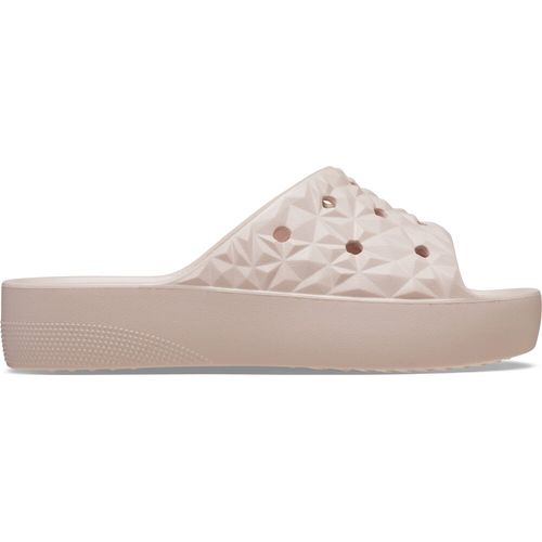 Chinelo Crocs Classic Platform Geometric Slide