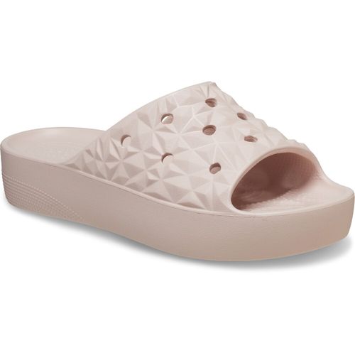 Chinelo Crocs Classic Platform Geometric Slide