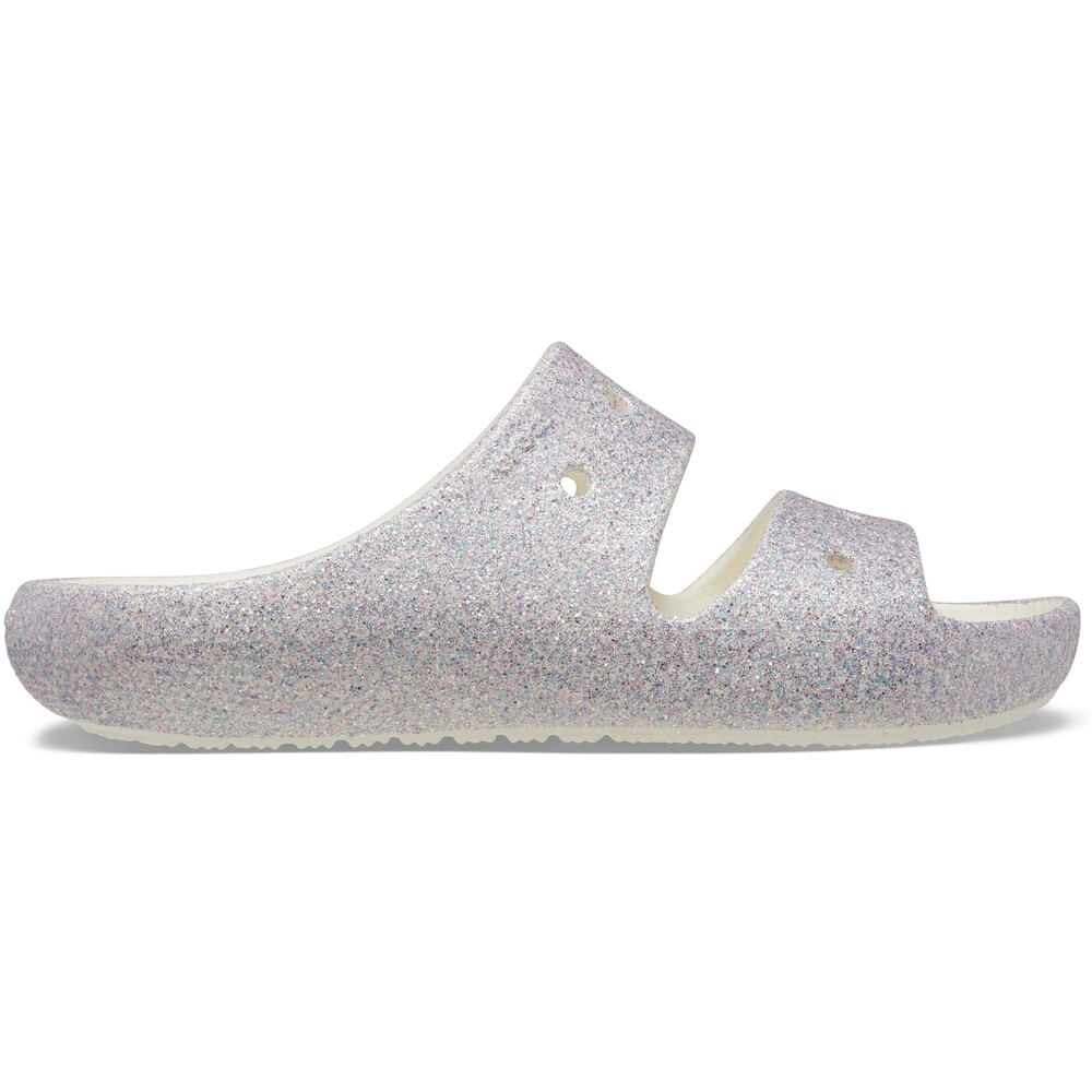 Sandália Crocs Classic Glitter Sandal V2 Juvenil MYSTIC GLITTER 22