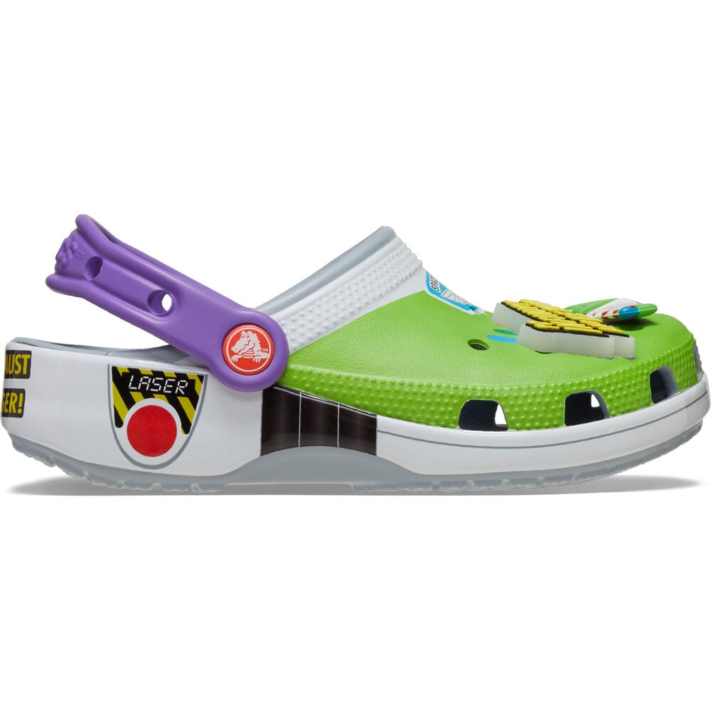Sandália Crocs Classic Toy Story Buzz Clog Infantil BLUE GREY 22