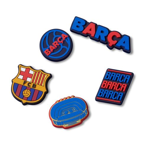 Jibbitz™ Barcelona FC Pack com 5 peças