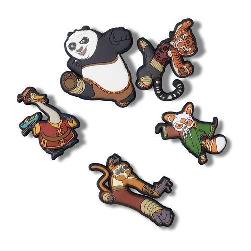 Jibbitz™ Kung Fu Panda Pack com 5 peças