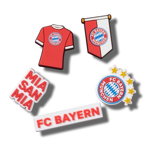 Jibbitz™ Bayern FC Pack com 5 peças