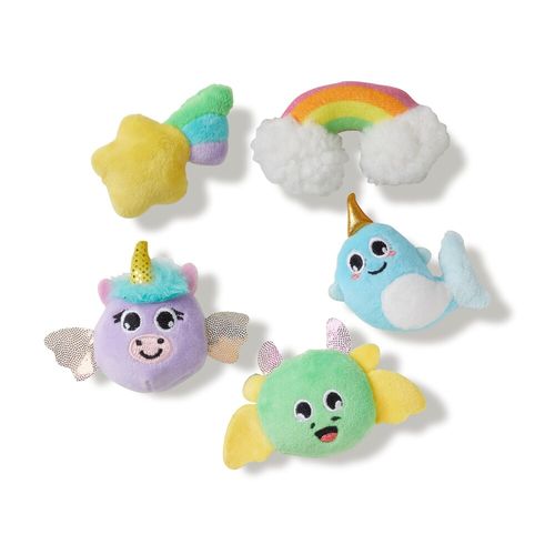 Jibbitz™ Amigos Mágicos Plush Pack com 5 peças