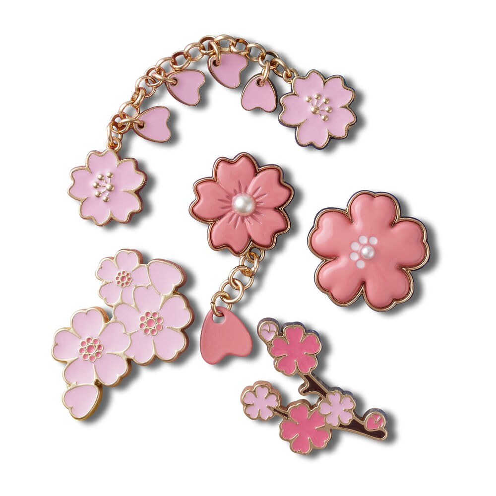 Jibbitz™ Flor de Cerejeira Pack com 5 peças UNICO