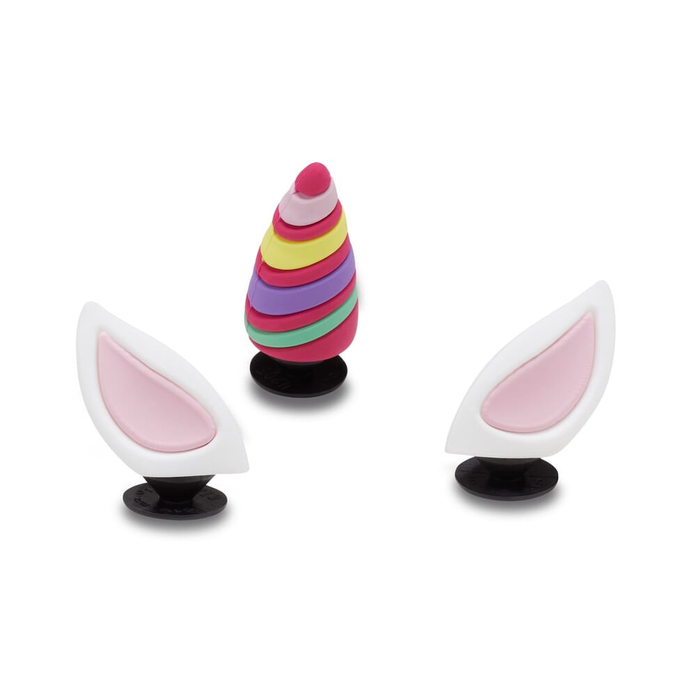 Jibbitz™ Monte seu Unicórnio Pack com 3 peças UNICO