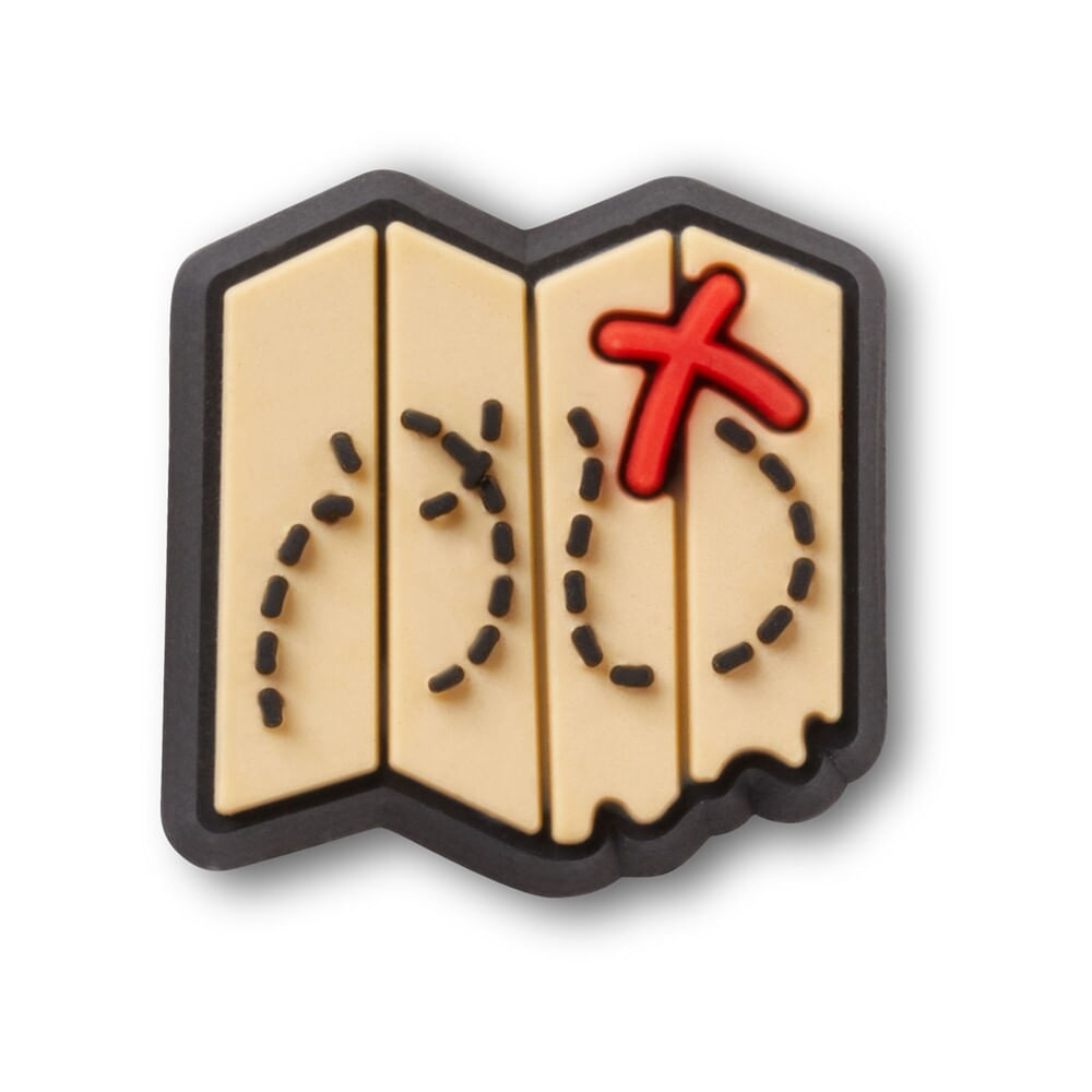 Jibbitz™ Pequeno Mapa do Tesouro Unico
