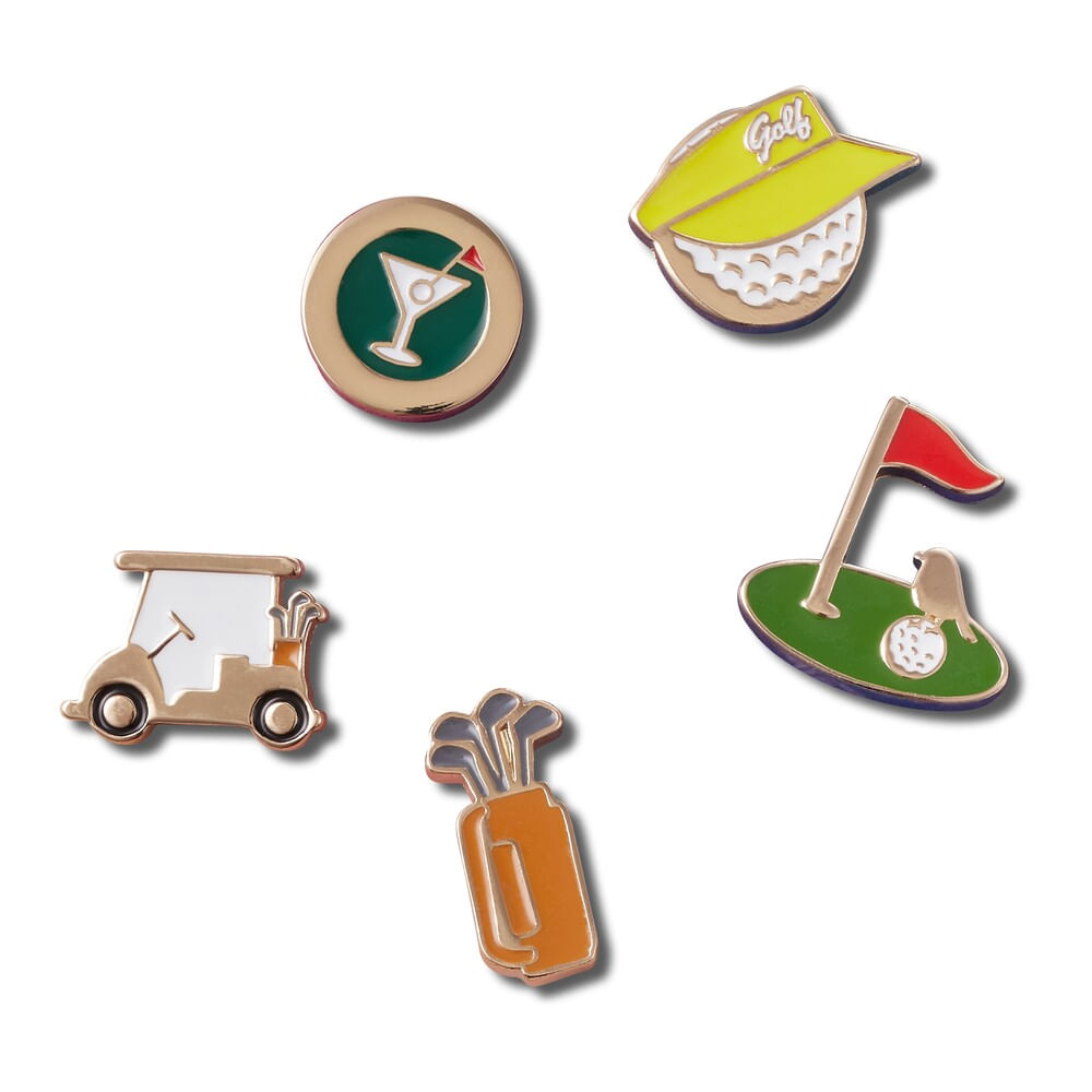 Jibbitz™ Jogo de Golfe Pack com 5 Peças Unico