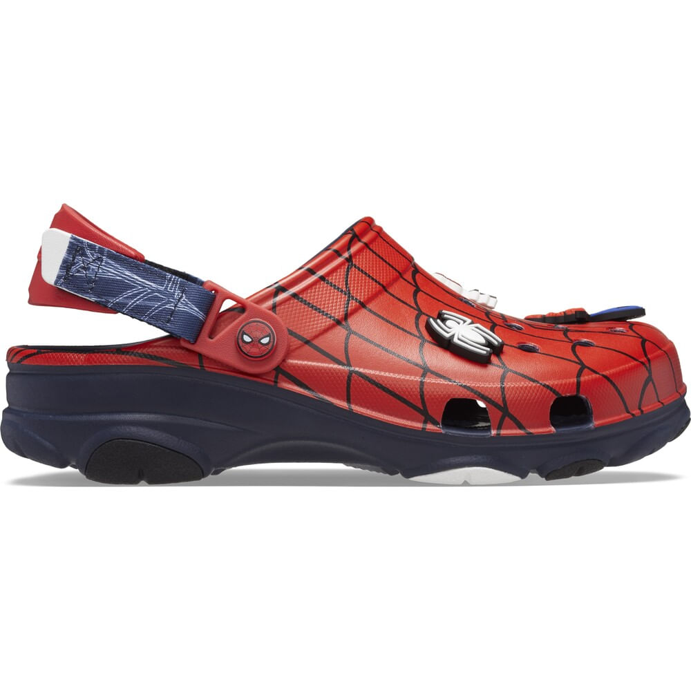 Sandália Crocs Classic Team Spiderman All Terrain Clog NAVY 39